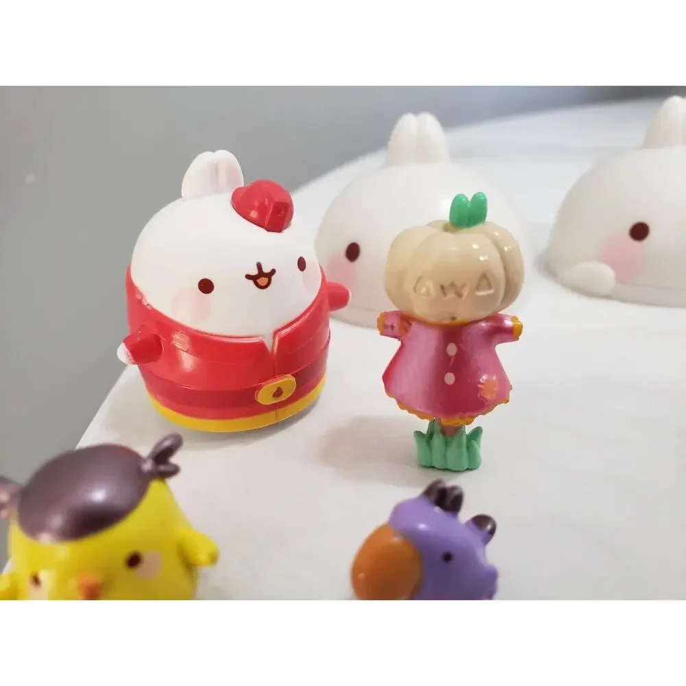 Molang Push N Peel Mystery Blind Mini Set LOT Jazzwares 2017 Halloween‎
